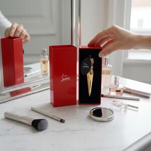 Christian Louboutin Rouge Louboutin 001 Satin Lipstick NWT